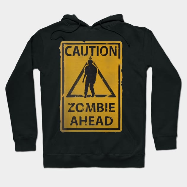 Resident Evil: Resistance - Caution Zombies Ahead Hoodie by Gekidami